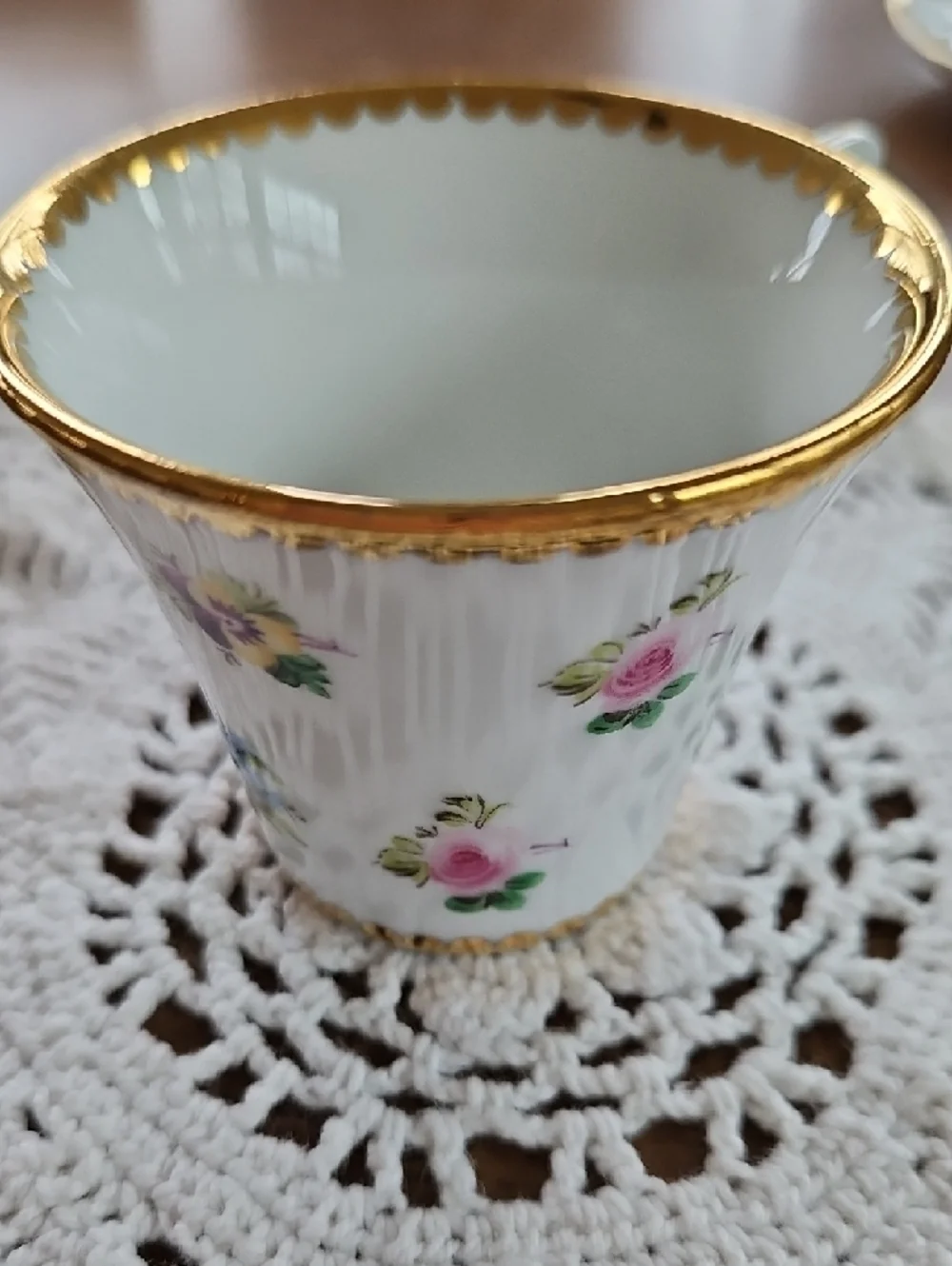 Godinger Demitasse Cup & Saucer